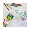 Pencils | Crayola 68-4304 3.3 mm 2B Watercolor Pencil Set - Assorted Lead and Barrel Colors (24/Box) image number 2