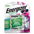 Batteries | Energizer NH15BP-4 1.2V NiMH Rechargeable AA Batteries (4/Pack) image number 0
