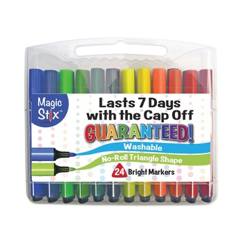  | TPG Creations 397 Magic Stix Markers - Medium Bullet Tip/Assorted Colors (24/Pack)