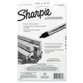 Permanent Markers | Sharpie 15661PP Broad Chisel Tip King Size Permanent Marker - Black (4/Pack) image number 4
