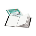 Sheet Protectors | Cardinal 50132CB ShowFile 12 Letter-Size Sleeves Display Book with Custom Cover Pocket - Black image number 0