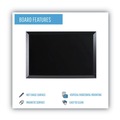 White Boards | MasterVision MM07151620 36 in. x 24 in. Wood Frame Kamashi Wet-Erase Board - Black image number 5