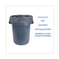 Storage Accessories | Boardwalk H7658PGK 38 in. x 58 in. 1.3 mil 60 Gallon Low-Density Linear Industrial Can Liners - Gray (100/Carton) image number 6