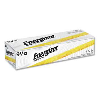 HOUSEHOLD BATTERIES | Energizer EN22 9V Industrial Alkaline Batteries (12/Box)