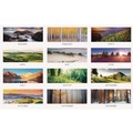 Bulletin Boards | House of Doolittle 362 12-Month (Jan-Dec): 2026 12 in. x 16.5 in. Color Landscape Photography Earthscapes Recycled Monthly Wall Calendar - White Sheets image number 2