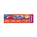 Food Service | Hefty 00R88075 8 in. x 7 in. 1-Quart Slider Stand and Fill Food Storage Bags - Clear (360/Carton) image number 2