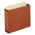 File Folders | Pendaflex FC1524P 3.5 in. Expansion Letter Size File Cabinet Pockets - Redrope (10/Box) image number 0