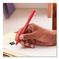 Pens | Paper Mate 3321131C 1 mm Write Bros. Medium Ballpoint Stick Pen - Red Ink/Red Barrel (1-Dozen) image number 3