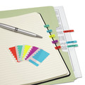 Page Flags | Redi-Tag B72001 Mini Arrow Page Flags - Blue/Mint/Purple/Red/Yellow (154/Pack) image number 3