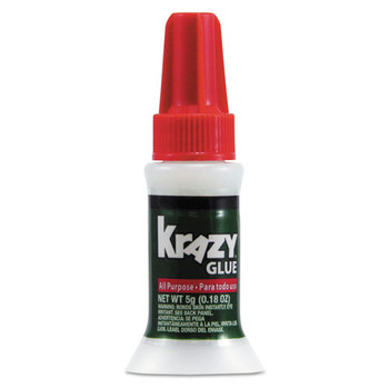  | Krazy Glue KG92548R Krazy 0.17 oz. All Purpose Brush-On Krazy Glue - Dries Clear