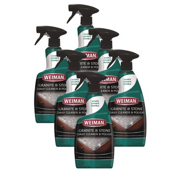 WEIMAN 109 24 oz Spray Bottle Granite Cleaner and Polish - Citrus Scent (6/Carton)