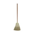 Brooms | Boardwalk BWKBR10002 60 in. Corn/Synthetic Fiber Bristle Broom - Gray/Natural (6/Carton) image number 6