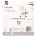 Pens | Zebra 12225 1 mm Retractable Medium Z-Grip Ballpoint Pen - Blue Ink, Translucent Blue/Blue Barrel (24/Pack) image number 2