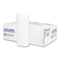  | Inteplast Group S386017N 60 gal. 17 microns 38 in. x 60 in. High-Density Interleaved Commercial Can Liners - Clear (25 Bags/Roll, 8 Rolls/Carton) image number 3