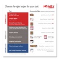 Paper Towels and Napkins | WypAll 41025 12.4 in. x 12.2 in. Power Clean Jumbo Roll X80 Heavy Duty Cloths - White (475/Roll) image number 10