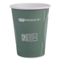  | Eco-Products EP-BHC12-WA 12 oz. World Art Renewable and Compostable Paper Hot Cups - Gray (20 Packs/Carton) image number 3