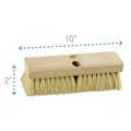 Just Launched | Boardwalk BWK3210 10 in. Brush 2 in. White Tampico Bristles Deck Brush Head image number 3
