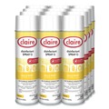 All-Purpose Cleaners | Claire CL1002 17 oz. Aerosol Spray Spray Q Disinfectant - Lemon Scent (12/Carton) image number 1
