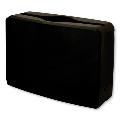 Paper Towel Holders | GEN AH52010ESD 10.63 in. x 7.28 in. x 4.53 in. Countertop Folded Towel Dispenser - Black (1/Carton) image number 0