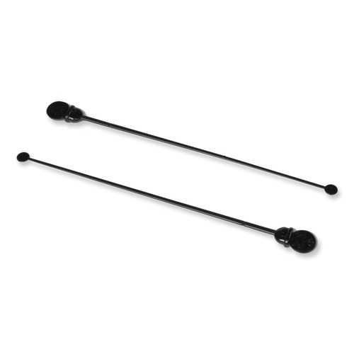 Cutlery | AmerCareRoyal STRNPLUG-BK Beverage Plugs - Black (2000/Carton) image number 0