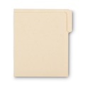 File Folders | Smead 24134 0.75 in. Expansion 9 in. High Front Heavyweight End Tab Folders - Manila/Letter (100/Box) image number 2