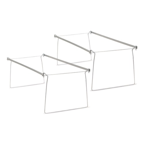 Office Filing Cabinets & Shelves | Smead 64870 Steel Hanging Folder Drawer Frame 1 Section Letter Size 23-in to 27-in Long Gray 2/Pack image number 0