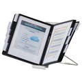 Binders | Durable 561201 InstaView Expandable Desktop Reference System with 10 Panels - Black/White image number 5