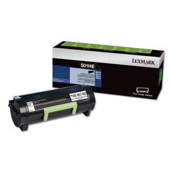 OFFICE PRINTERS | Lexmark 50F1H0E 56F1H0E 5,000 Page-Yield Return Program High-Yield Toner - Black
