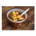 Food Trays, Containers, and Lids | GEN TD40016E 16 oz. Plastic Deli Containers with Lid - Clear (240/Carton) image number 3