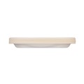 Bowls and Plates | Hefty RFP D71016 ECOSAVE 10.13 in. Diameter Plate Sugarcane Tableware - White (12/Carton) image number 3