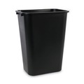 Just Launched | Boardwalk 3485203 41 qt. Soft-Sided Plastic Wastebasket - Black image number 1