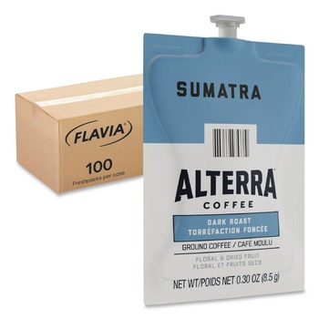 FLAVIA 48017 Alterra Coffee Freshpack - Sumatra (100/Carton)