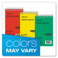 Notebooks & Pads | Ampad 25-093R 3 in. x 5 in. Sheets Narrow Rule Memo Pads - Randomly Assorted Cover Colors image number 3