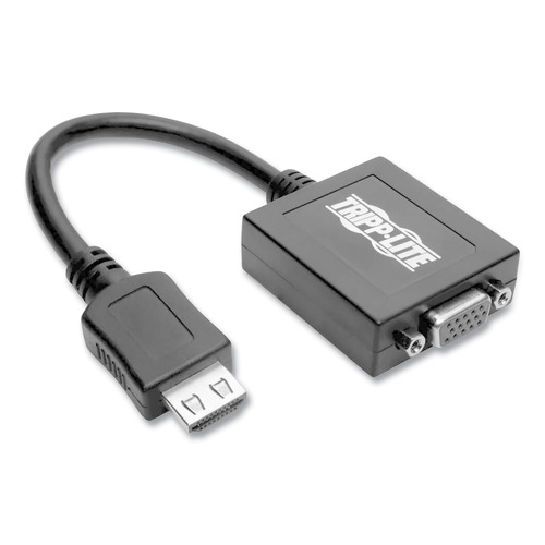 Electronic Adapters & Chargers | Tripp Lite P131-06N 6 in. HDMI to VGA with Audio Converter Cable - Black image number 0