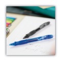 Just Launched | BIC RLC11 BLU Gel-ocity 0.7 mm Medium Gel Pen - Blue Ink/Translucent Blue Barrel (1-Dozen) image number 6