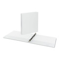Binders | Universal UNV20702 0.5 in. Capacity 11 in. x 8.5 in. 3 Slant D-Rings View Binder - White image number 1