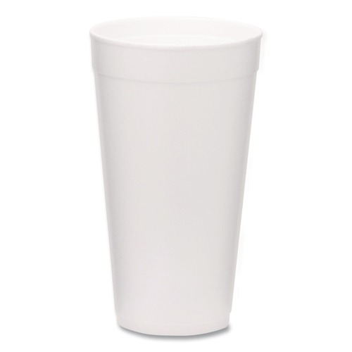 Cups and Lids | WinCup 221976 20 oz Foam Drink Cups - White (500/Carton) image number 0