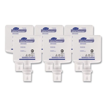 Diversey Care 100907902 1.2 Liter Refill Fragrance-Free Soft Care Defend Foam Handwash (6/Carton)