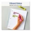 Highlighters | Avery 98189 Chisel Tip Desk-Style HI-LITER Highlighter Value Pack - Assorted Ink/Barrel Colors (24/Pack) image number 7