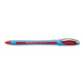Pens | Schneider 150202 Slider Memo XB Extra-Bold 1.4 millimeter Stick Ballpoint Pen - Red Ink/Red/Light Blue Barrel (10/Box) image number 3