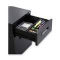 Office Filing Cabinets & Shelves | Alera ALEPABFCH 14.96 in. x 19.29 in. x 21.65 in. 2-Drawers: Box/File Legal/Letter Left or Right File Pedestal - Charcoal image number 4