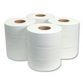 Toilet Paper | Morcon Paper M99 3.3 in. x 1,000 ft 2-Ply Septic Safe Bath Tissue - Jumbo White (12/Carton) image number 3