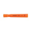 Highlighters | Universal UNV08863 Fluorescent Ink Chisel Tip Desk Highlighters - Orange (1 Dozen) image number 2