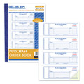 Retail Store Supplies | Rediform 1L176 400 Forms Total 7 in. x 2.75 in. 5 Lines Two-Part Carbonless Purchase Order Book image number 3