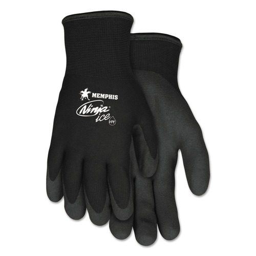 Cleaning Gloves | MCR Safety N9690M Ninja Ice Gloves - Medium Black (1-Pair) image number 0