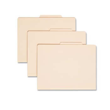 Smead 14000 Six-Section Top Tab Classification Folders - Letter, Manila (10/Box)