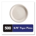  | Chinet 21232 Classic 9.75 in. Paper Dinnerware Plate - White (125/Pack, 4 Packs/Carton) image number 2