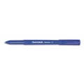 Pens | Paper Mate 3311131C 1 mm Write Bros. Medium Ballpoint Stick Pen - Blue Ink/Blue Barrel (1-Dozen) image number 2
