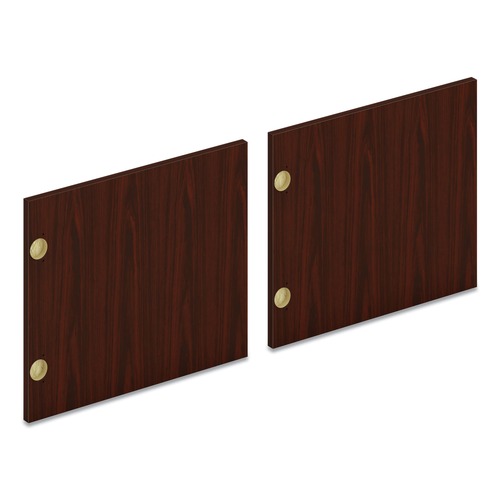 Office Electronics & Batteries | HON HLPLDR72LM.LTM1 17.87 x 14.83 Pair of Mod Laminate Doors for 72 in. W Mod Desk Hutch - Traditional Mahogany (2/Carton) image number 0