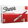 Back to School Sale | Sharpie 32702 Fine Bullet Tip Retractable Permanent Marker - Red (1-Dozen) image number 0